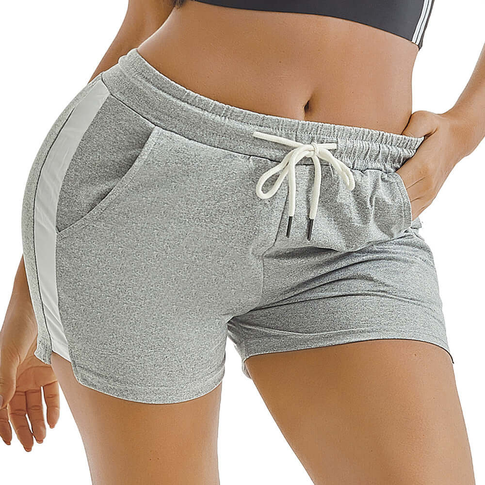 Women's Sports Shorts Gym Drawstring