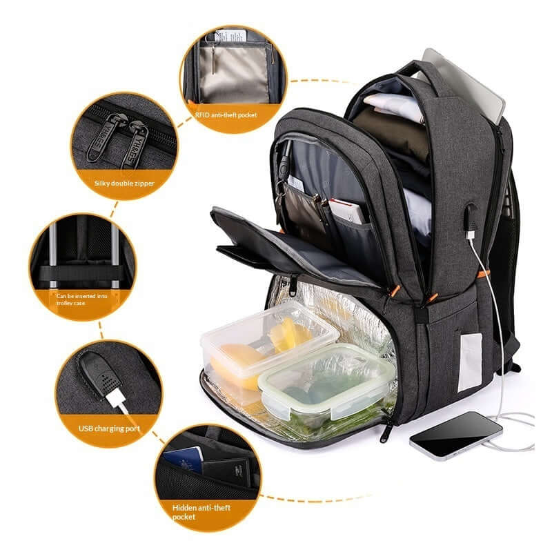 Mochila térmica para mujer — Bolso elegante y funcional para el día a día