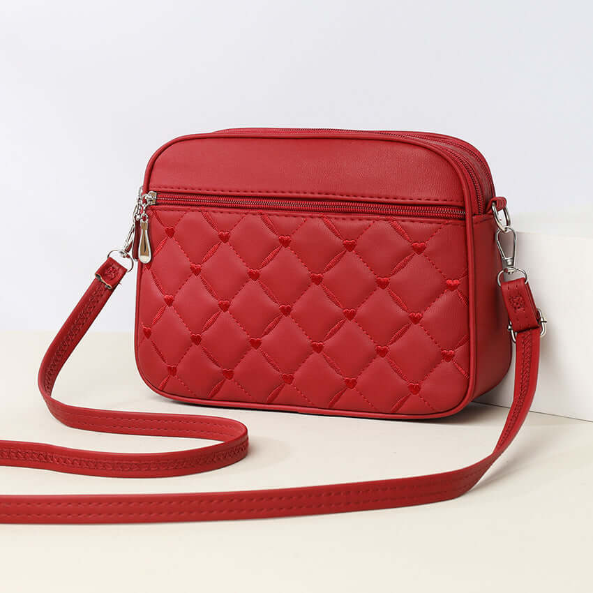 Bandolera para mujer — Bolso de diario elegante, ajustable y manos libres