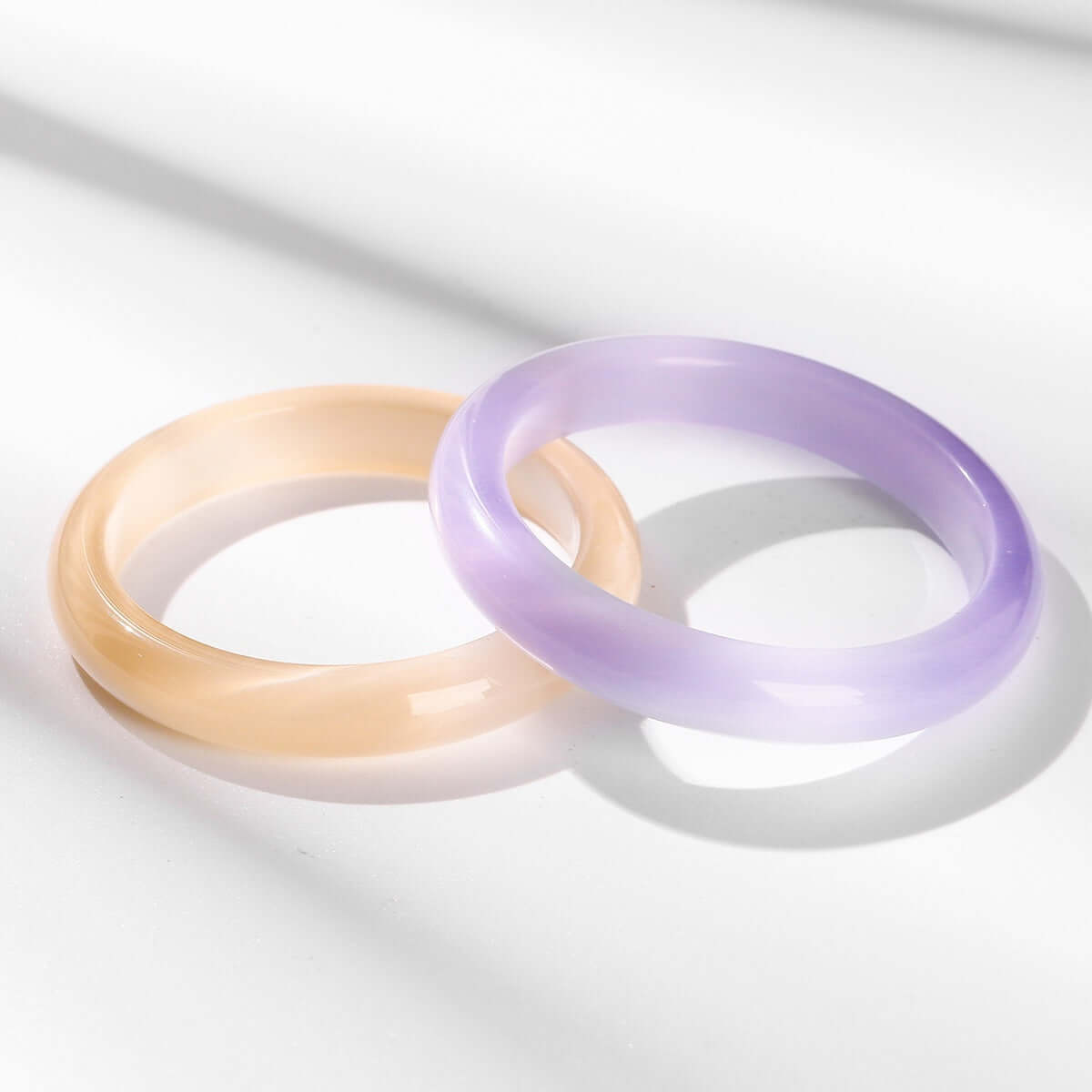 Pulsera ojo de gato, luz de luna blanca de alta calidad, efecto hielo