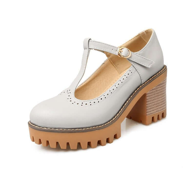 Women's Single Buckle Thick Sole Sandal — Comfortable Adjustable Style