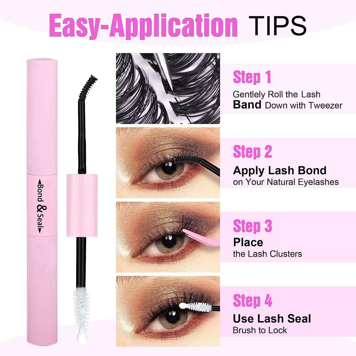 False Eyelashes 30D40D Eyelashes Mixed Suit