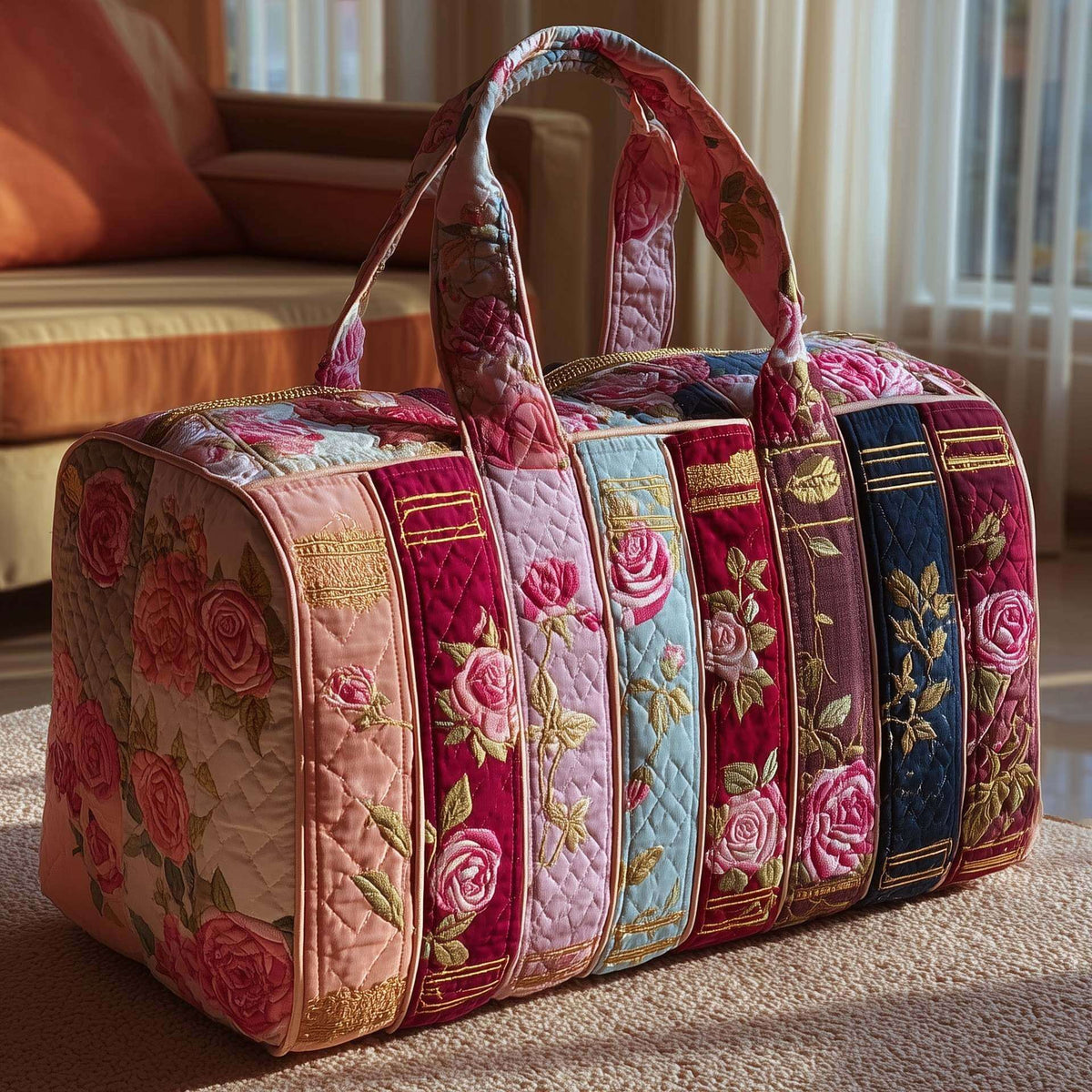 Women's Handheld Travel Bag — Compact Beauty Organizer for On-the-Go