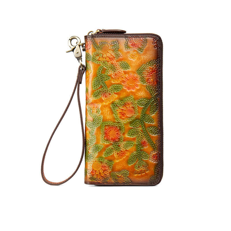 Women's Large Vintage Wallet — Spacious Retro-Inspired Accessory