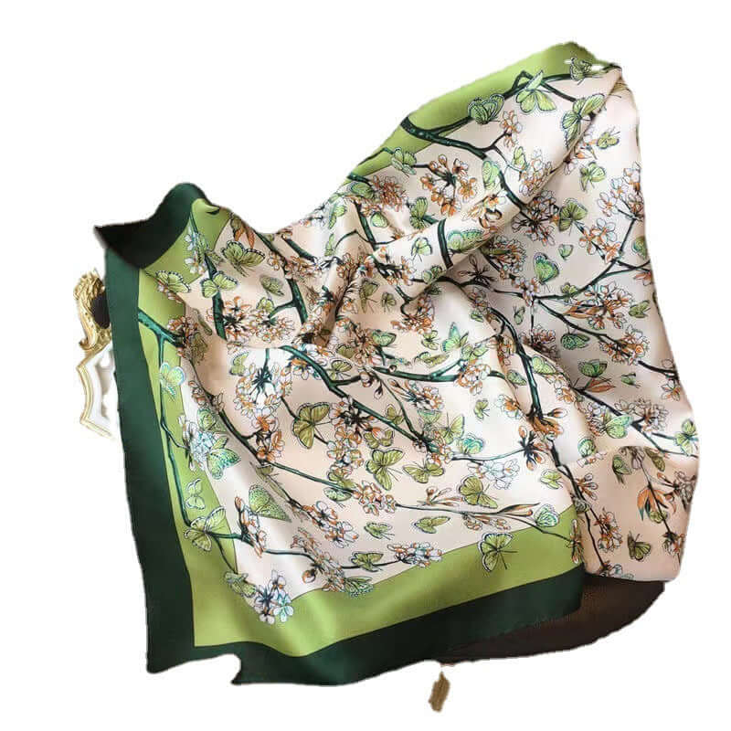 Women's Silk Scarf Sun-protective
