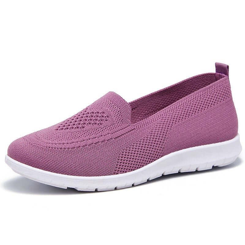Zapatos planos informales transpirables para mujer