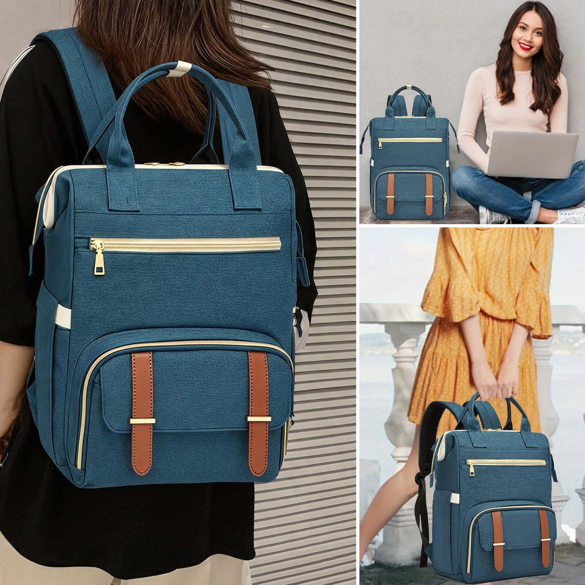 Bolso de viaje portátil para mujer — Compañero elegante y ligero para el fin de semana