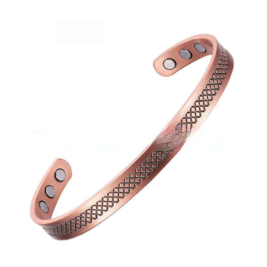 Pulsera de cobre antiguo
