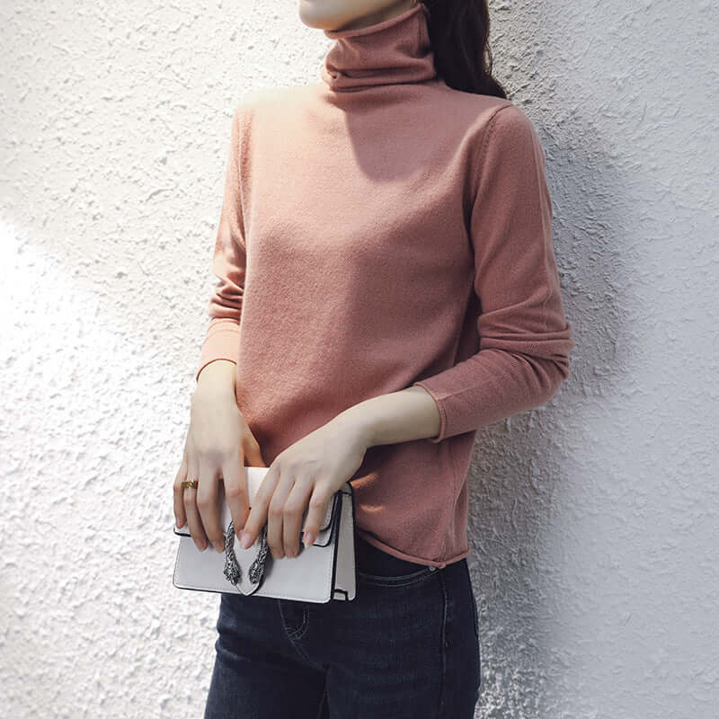 Cárdigans con cuello ribeteado para damas