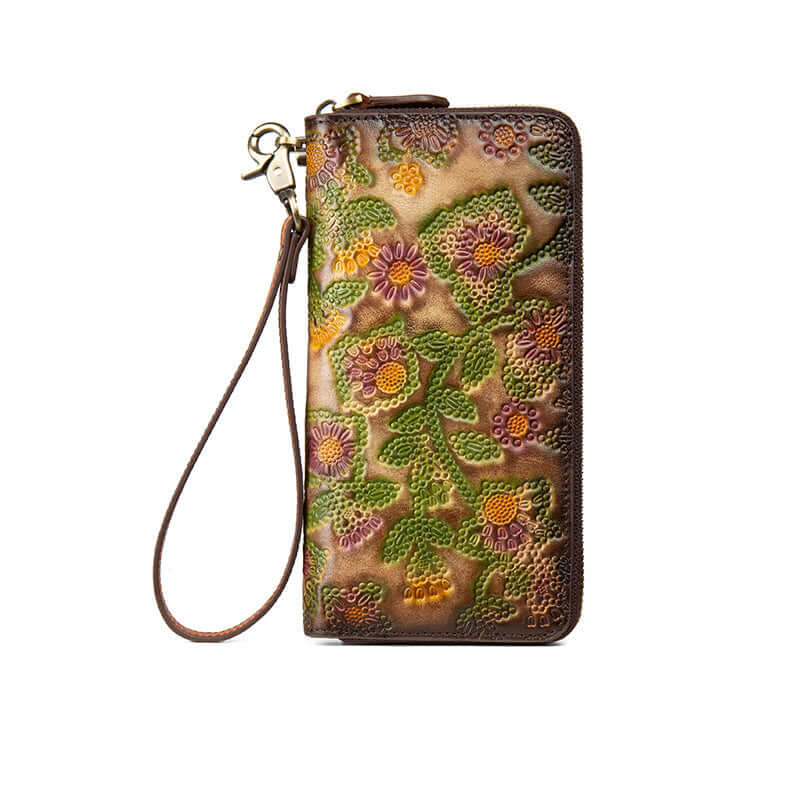 Women's Large Vintage Wallet — Spacious Retro-Inspired Accessory