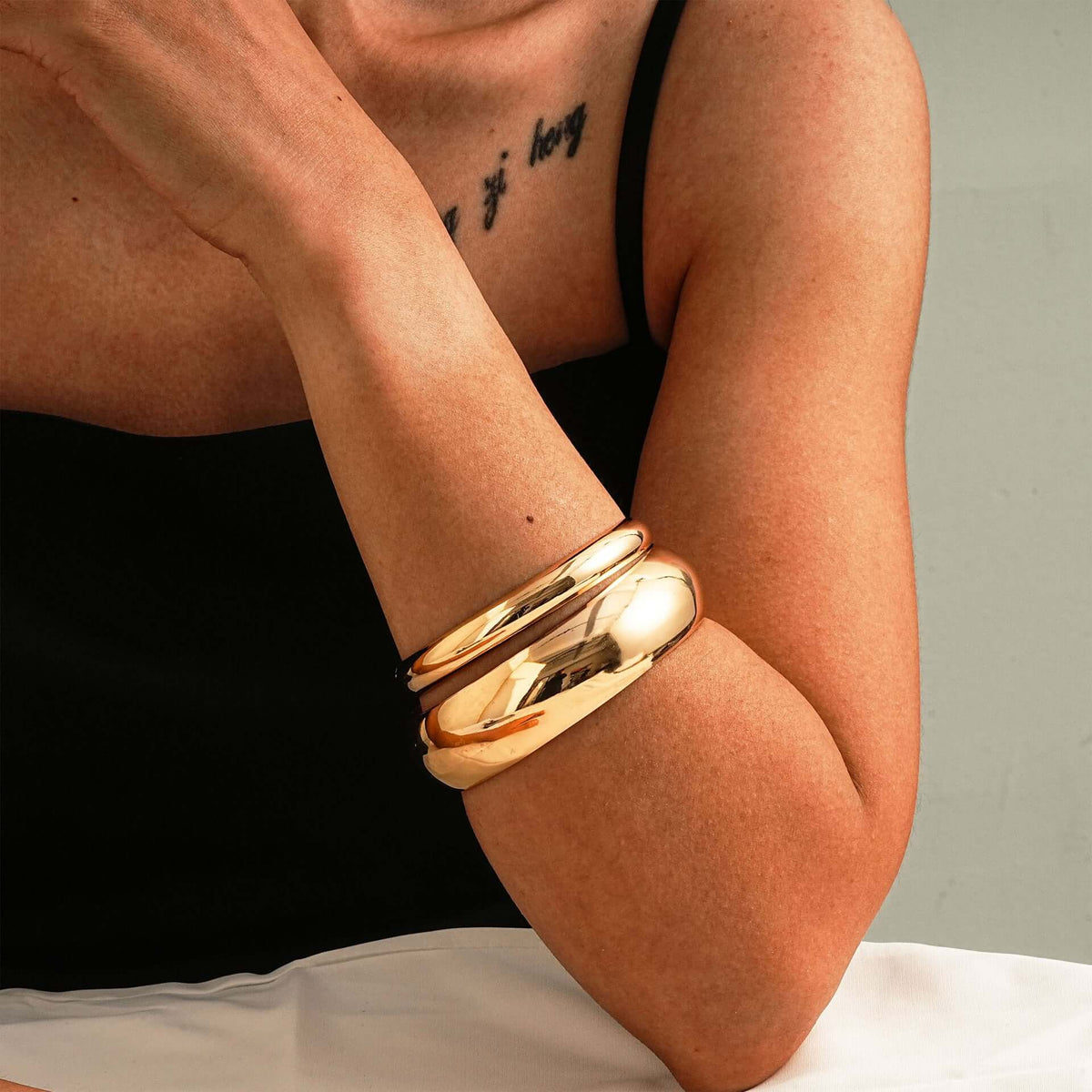 Fashionable Wide-band Multi-layer Bracelet