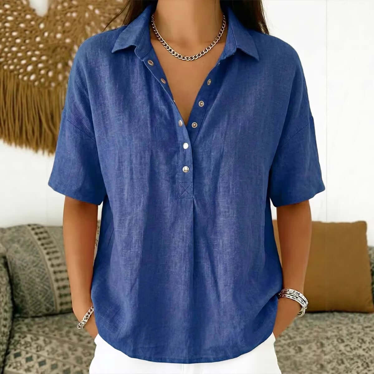 Ropa Casual de Color Liso Más Vendida para Mujer