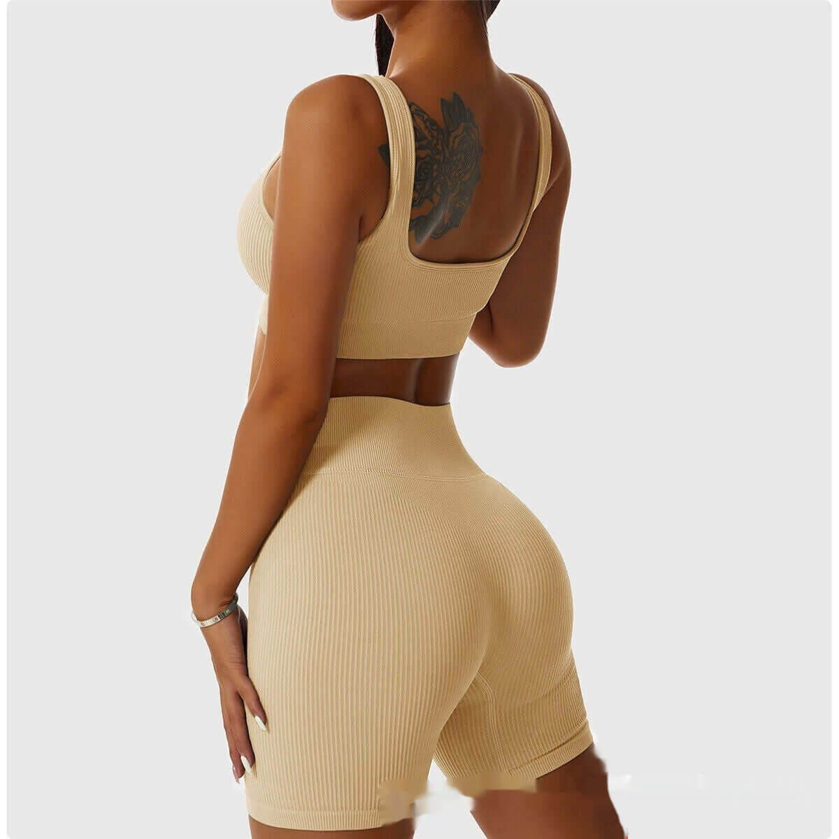 Women's Yoga Wear Spandex Set