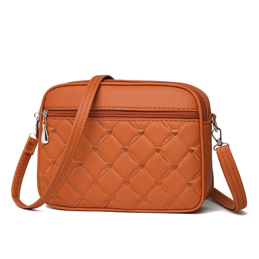 Bandolera para mujer — Bolso de diario elegante, ajustable y manos libres
