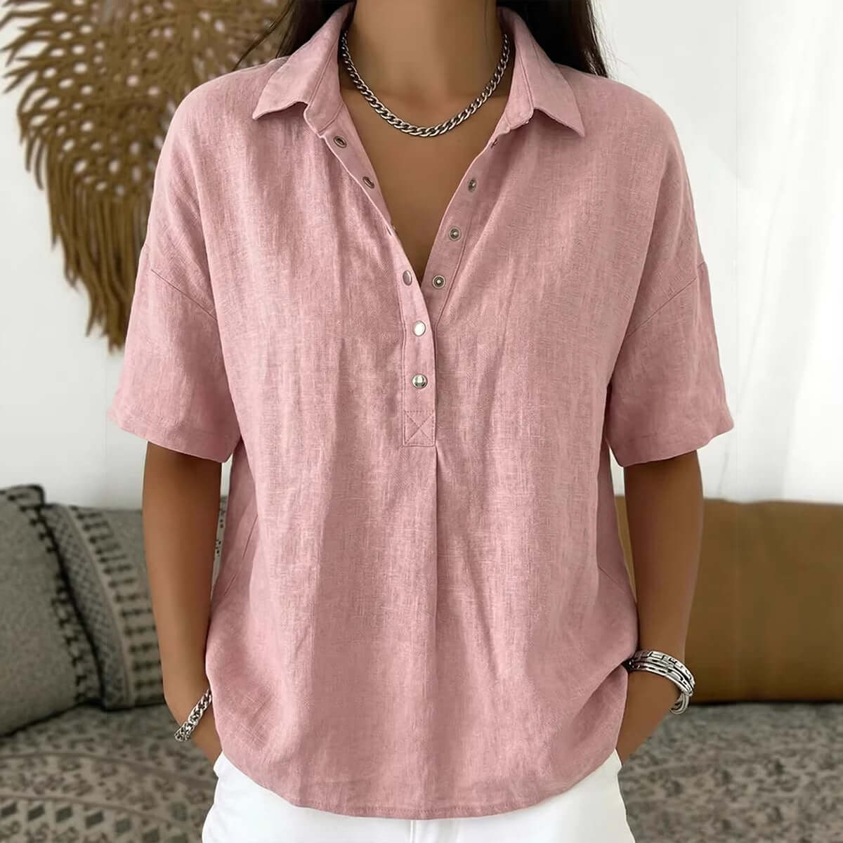 Ropa Casual de Color Liso Más Vendida para Mujer