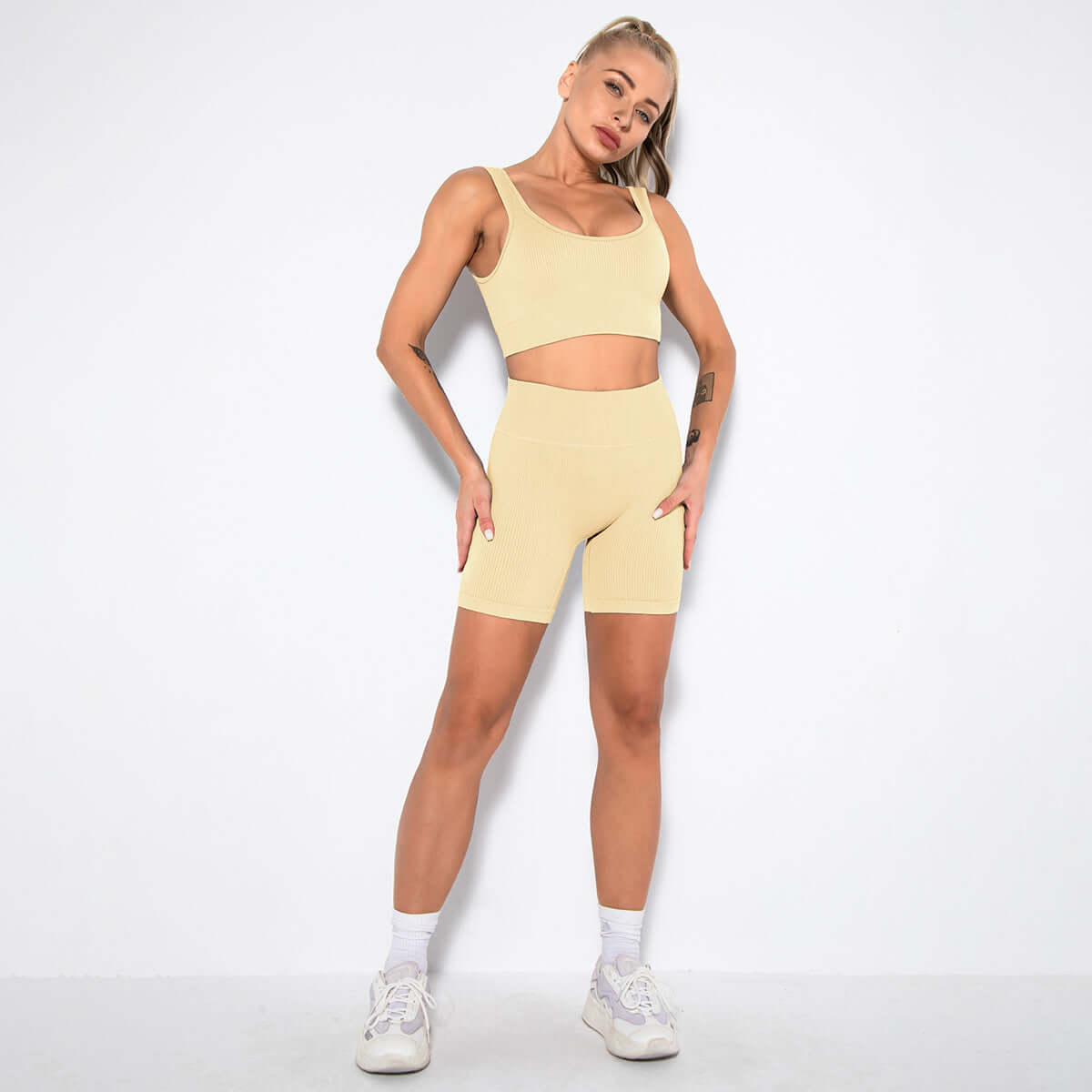 Women's Yoga Wear Spandex Set