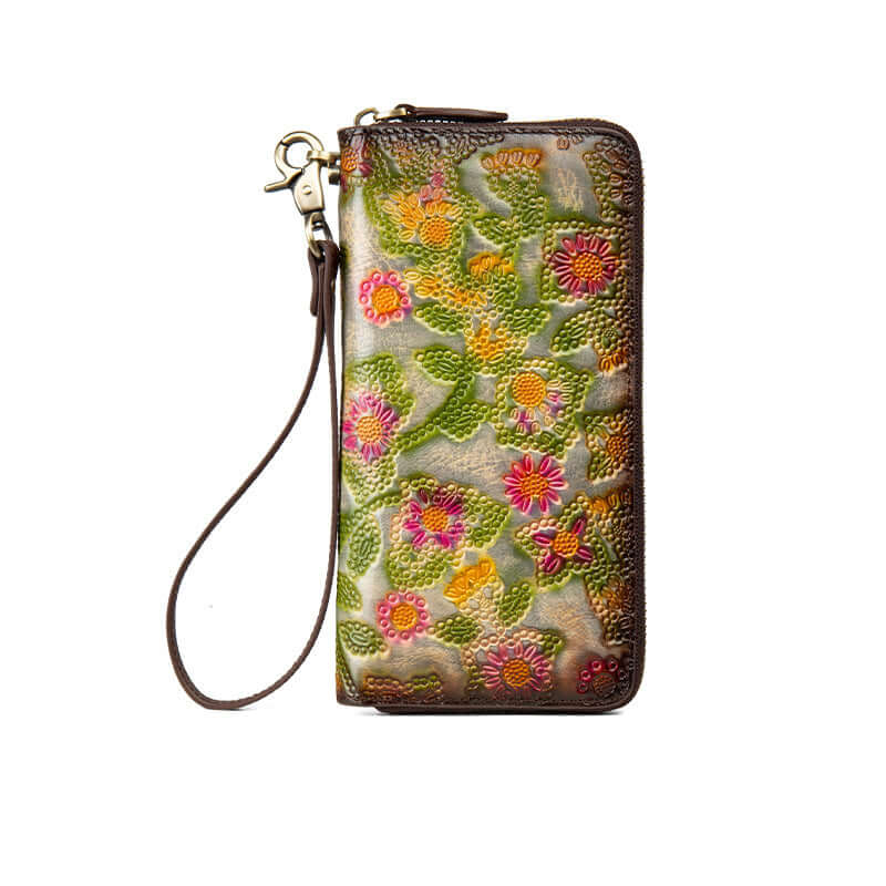 Women's Large Vintage Wallet — Spacious Retro-Inspired Accessory
