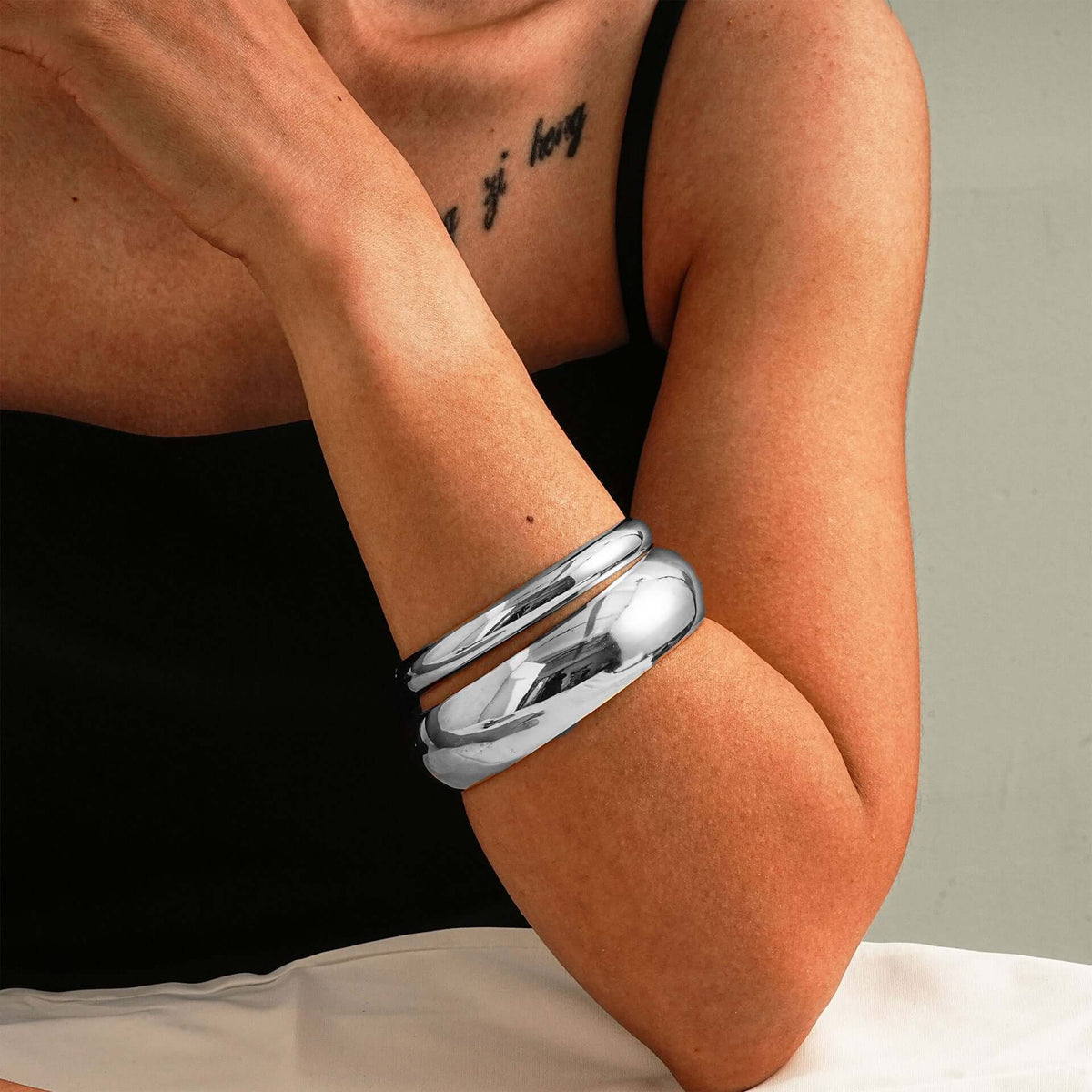 Fashionable Wide-band Multi-layer Bracelet