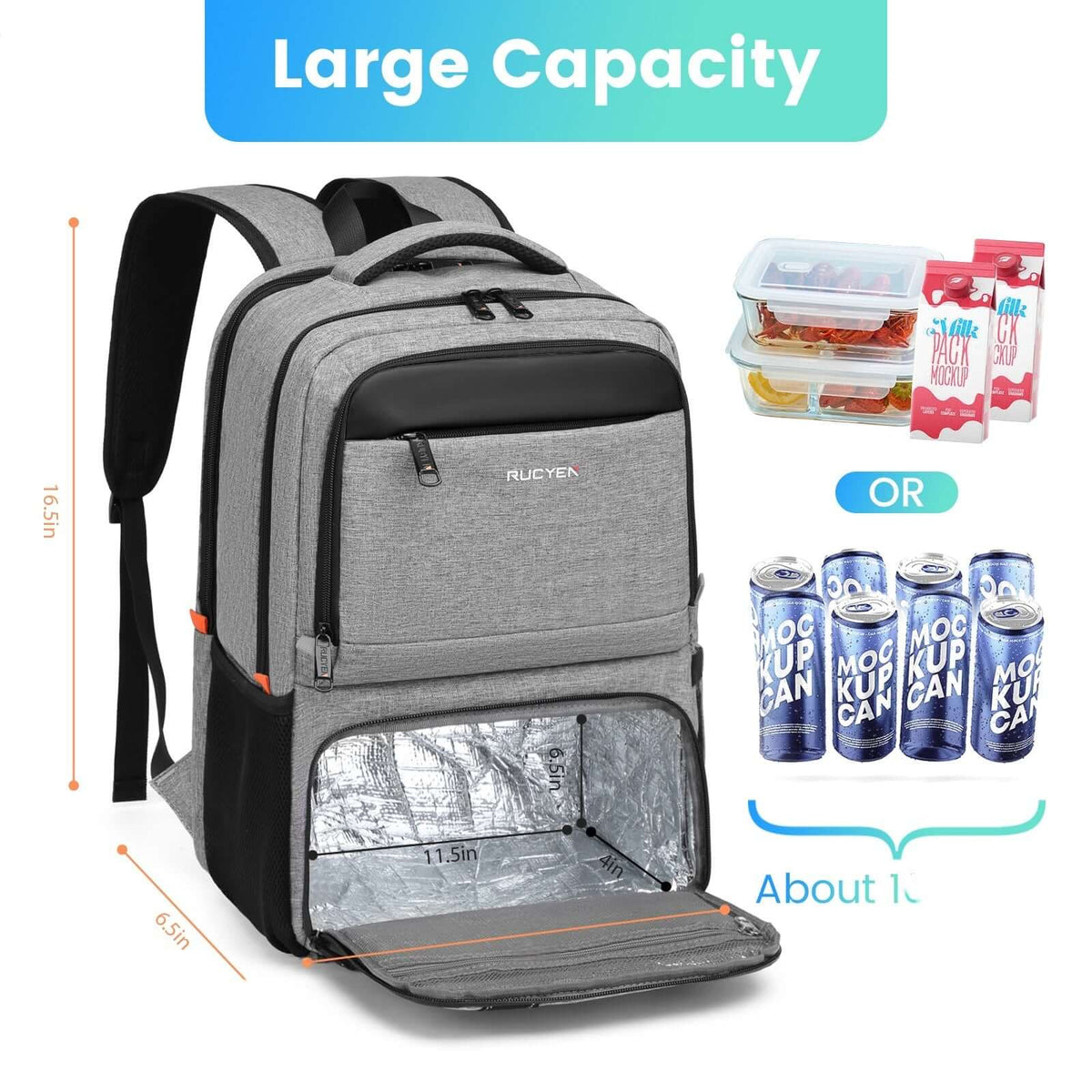 Mochila térmica para mujer — Bolso elegante y funcional para el día a día