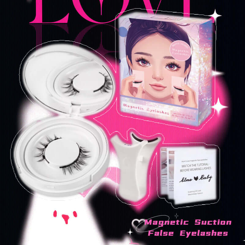 Natural Eyelashes Magnetic Suction