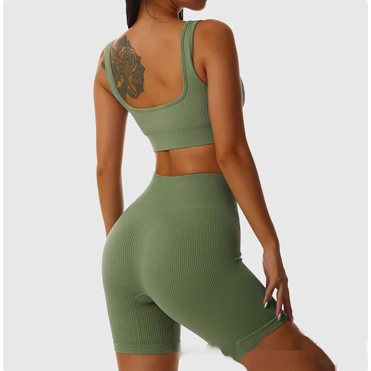 Women's Yoga Wear Spandex Set