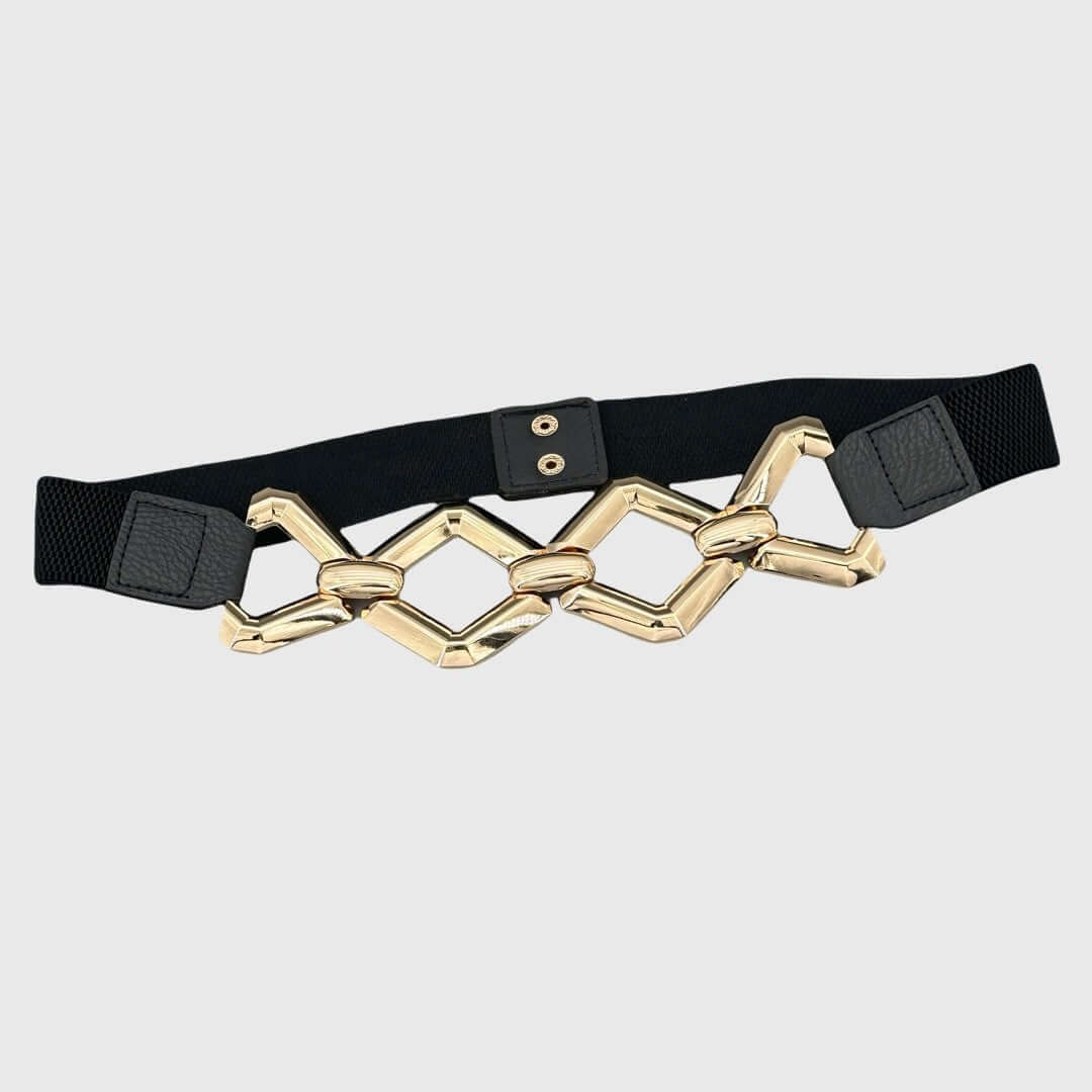 Decorative Geometric Chain Belt