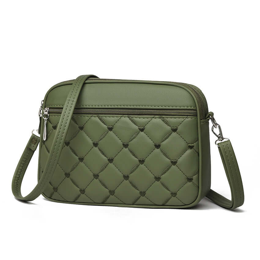 Bandolera para mujer — Bolso de diario elegante, ajustable y manos libres